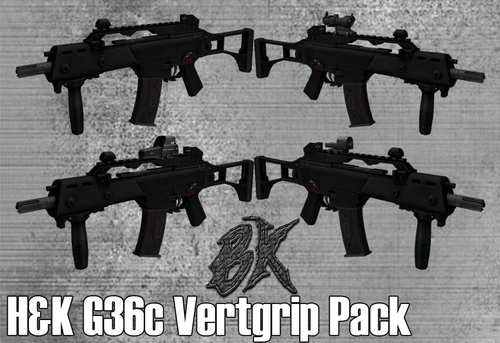 Скачать Heckler & Koch G36c Vertgrip Pack бесплатно